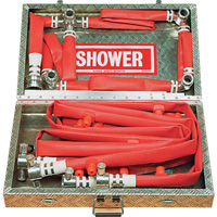 16-Nozzle Portable Decontamination Shower, Meets None Superchem Industries