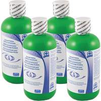 Additive to Preserve Water in Self-Contained Emergency Eye Wash Stations, Canada, 4 Pack, 8 oz. Superchem Industries