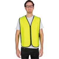 Veste refroidissante &agrave; &eacute;vaporation, Moyen, Jaune lime haute visibilit&eacute; Superchem Industries