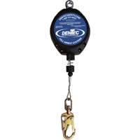 Cable Self Retracting Lanyard with Composite Housing, 20', Swivel Superchem Industries