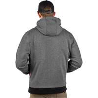 M12 Heated Hoodie (Jacket Only), Men's, Medium, Grey, Poly-Cotton Superchem Industries