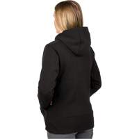M12 Heated Hoodie with Battery, Women's, Medium, Black, Poly-Cotton Superchem Industries