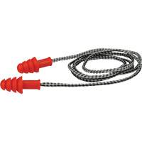 Bouchons d'oreilles r&eacute;utilisables en TPR de PIP, Avec cordon, Paire - Boîte pour vente au d&eacute;tail, 27 dB NRR, Taille unique Superchem Industries