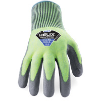Helix&reg; 2057 Abrasion- & Cut-Resistant Gloves, Size 6/X-Small, 13 Gauge, Polyurethane Coated, HPPE Shell, ASTM ANSI Level A4/EN 388 Level C Superchem Industries