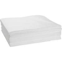 Feuilles absorbantes li&eacute;es, Huile seulement, 15" x 19", 10 gal. d'absorption Superchem Industries