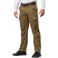 Big Flex Cargo Pants, Poly-Cotton/Spandex, Military Olive Green, Size 46, 30 Inseam Superchem Industries