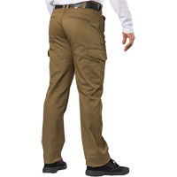 Big Flex Cargo Pants, Poly-Cotton/Spandex, Military Olive Green, Size 46, 30 Inseam Superchem Industries