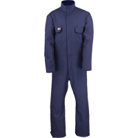 Westex UltraSoft&reg; Welder's Coverall - Regular, Size Small, Navy Blue Superchem Industries