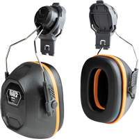 Hardhat Earmuffs, Cap Mount, 27 NRR dB Superchem Industries