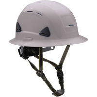Casque Fibre Metal de style escalade avec bordure compl&egrave;te, R&eacute;pond aux normes CSA type 2, Suspension Rochet, Ventil&eacute; Superchem Industries
