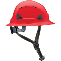 Casque Fibre Metal de style escalade avec bordure compl&egrave;te, R&eacute;pond aux normes CSA type 2, Suspension Rochet, Ventil&eacute; Superchem Industries