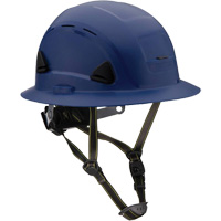 Casque Fibre Metal de style escalade avec bordure compl&egrave;te, R&eacute;pond aux normes CSA type 2, Suspension Rochet, Ventil&eacute; Superchem Industries