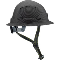 Casque Fibre Metal de style escalade avec bordure compl&egrave;te, R&eacute;pond aux normes CSA type 2, Suspension Rochet, Ventil&eacute; Superchem Industries