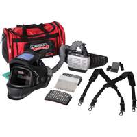 VIKING 3250D FGS&reg; Auto-Darkening PAPR with Extended Battery, Welding Helmet, Lithium-Ion Battery Superchem Industries