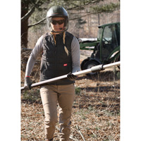 FREEFLEX Lightweight Insulated Vest, Women's, X-Small, Black Superchem Industries