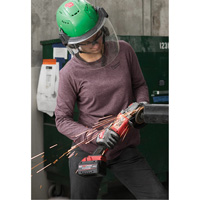 FREEFLEX Long-Sleeve Hybrid T-Shirt, Women's, X-Small, Purple Superchem Industries