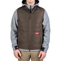 FREEFLEX Lightweight Insulated Vest, Men's, Small, Brown Superchem Industries