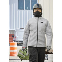WORKSKIN Balaclava, Polyester, Black Superchem Industries