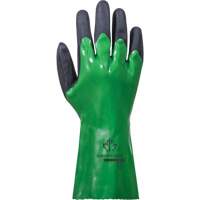 SolvStop Chemical-Resistant Gloves, Size 7, 12" L, PVC Superchem Industries