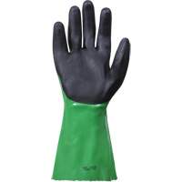 SolvStop Chemical-Resistant Gloves, Size 7, 12" L, PVC Superchem Industries