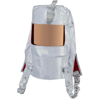 Heat Reflective Hood with Clear Gold Window Superchem Industries
