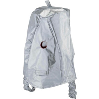 Heat Reflective Hood with Clear Gold Window Superchem Industries