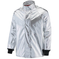 Heat Reflective Coat, 2X-Large, Aluminized PBI Kevlar&reg; Superchem Industries
