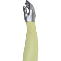 Kut Gard&reg; Single-Ply Cut-Resistant Sleeve, Aramid/ATA&reg;, 10", ASTM ANSI Level A4, Yellow Superchem Industries