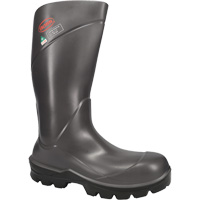 Boss&reg; Footwear Full Safety Boot, Polyurethane, Steel Toe, Size 4, Impermeable Superchem Industries