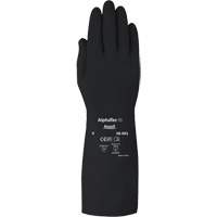 AlphaTec 38001PP Medium Duty Chemical-Resistant Gloves, Size 7, 14" L, Butyl Rubber, 14-mil Superchem Industries