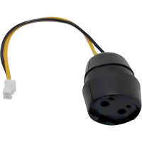 2-Pin Panel Jack Connector for Molex Headset Superchem Industries
