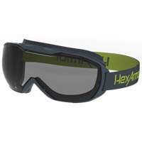 MX500 Safety Goggles, Grey Lens, Anti-Fog/Anti-Scratch, Indirect Vent Superchem Industries