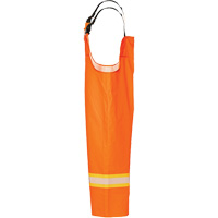 R805 Hurricane Bib Pants, Small, High Visibility Orange Superchem Industries