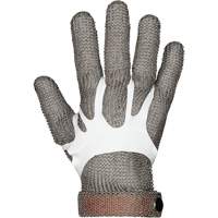 MMG Food Safe Metal Chainmail Gloves, Size 2X-Small, Stainless Steel Shell, ASTM ANSI Level A9 Superchem Industries
