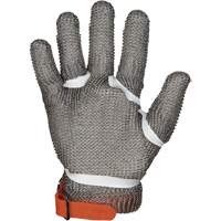 MMG Food Safe Metal Chainmail Gloves, Size 2X-Small, Stainless Steel Shell, ASTM ANSI Level A9 Superchem Industries