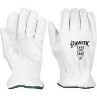 Gants pour conducteurs r&eacute;sistant aux coupures, Petit, Paume en Cuir fleur de ch&egrave;vre Superchem Industries