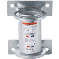 DBI-SALA&reg; Confined Space Wall Mount Base, Galvanized Superchem Industries
