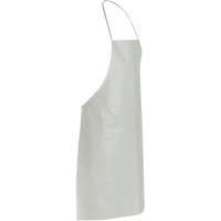 Bib Apron, ProShield&reg; 50, White, 28" W x 36" L Superchem Industries