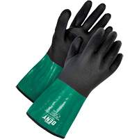 Chemical-Resistant Gloves with Cut-Resistant Lining, Size 6/X-Small, 12" L, PVC Superchem Industries