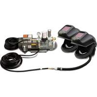 2-Worker DEFENDER Supplied Air Shield & Flip-Front Welding Helmet System Superchem Industries