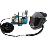 1-Worker MAXSHIELD&reg; Supplied Air Shield & Flip-Front Welding System Superchem Industries