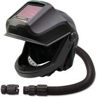 DEFENDER Supplied Air Respirator Shield & Flip-Front Welding Helmet with ADF & No Flow Valve, Universal, Facepiece Superchem Industries