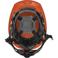 Casque de s&eacute;curit&eacute; BOLT &agrave; rebord avant, suspension &agrave; 4 points, Non ventil&eacute;, ANSI type II/CSA type 2 Superchem Industries