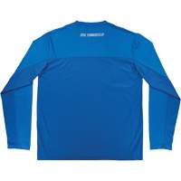 Chill-Its 6689 Cooling Long Sleeve Sun Shirt with UV Protection, Blue, Small Superchem Industries
