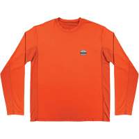 Chill-Its 6689 Cooling Long Sleeve Sun Shirt with UV Protection, Orange, Small Superchem Industries