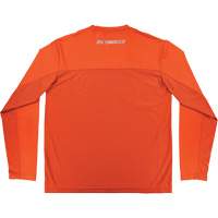 Chill-Its 6689 Cooling Long Sleeve Sun Shirt with UV Protection, Orange, Small Superchem Industries