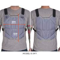 Chill-Its 6210 Phase Change Cooling Vest, One Size, Blue Superchem Industries