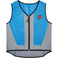 Chill-Its 6667 Wet Evaporative Cooling Vest with Zipper Closure, Medium, Blue Superchem Industries