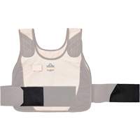 Chill-Its 6240 Phase Change Cooling Vest Elastic Extenders Superchem Industries