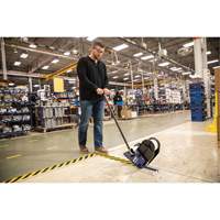 ToughStripe&reg; Max Floor Marking Tape, 2" x 100', Polyester, Black and Yellow Superchem Industries